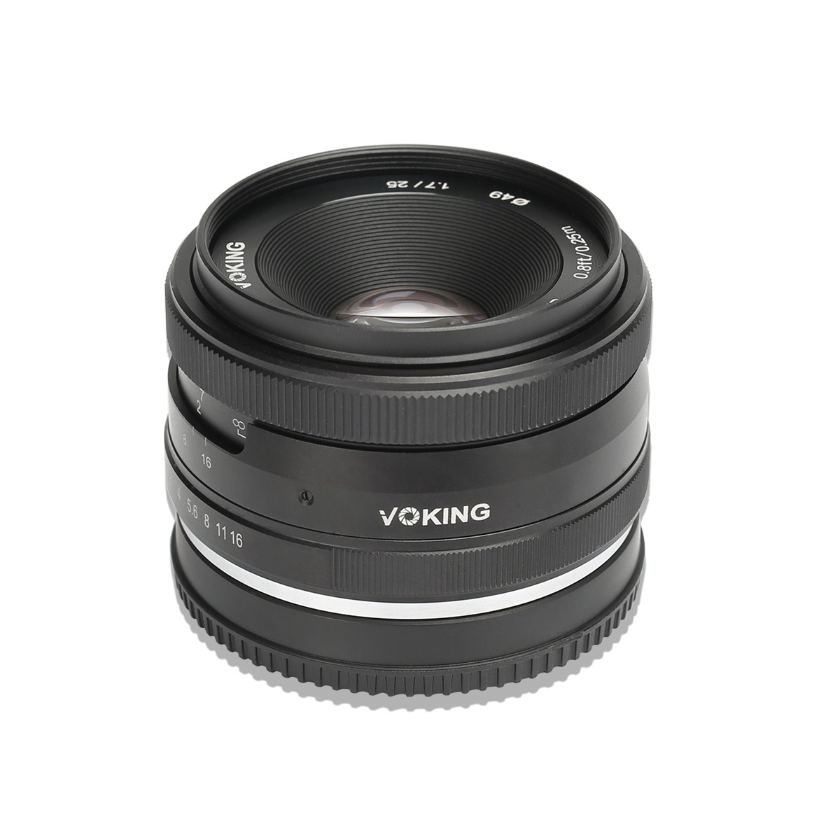 25mm f1.7 定焦鏡頭（多卡口可選）